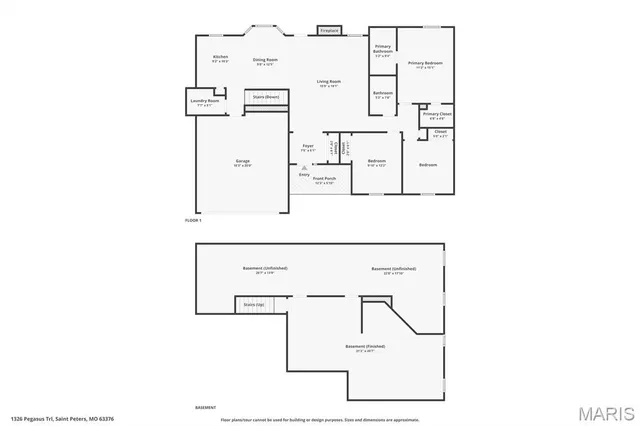 $299,900 | 1326 Pegasus Trail, St. Peters, MO 63376