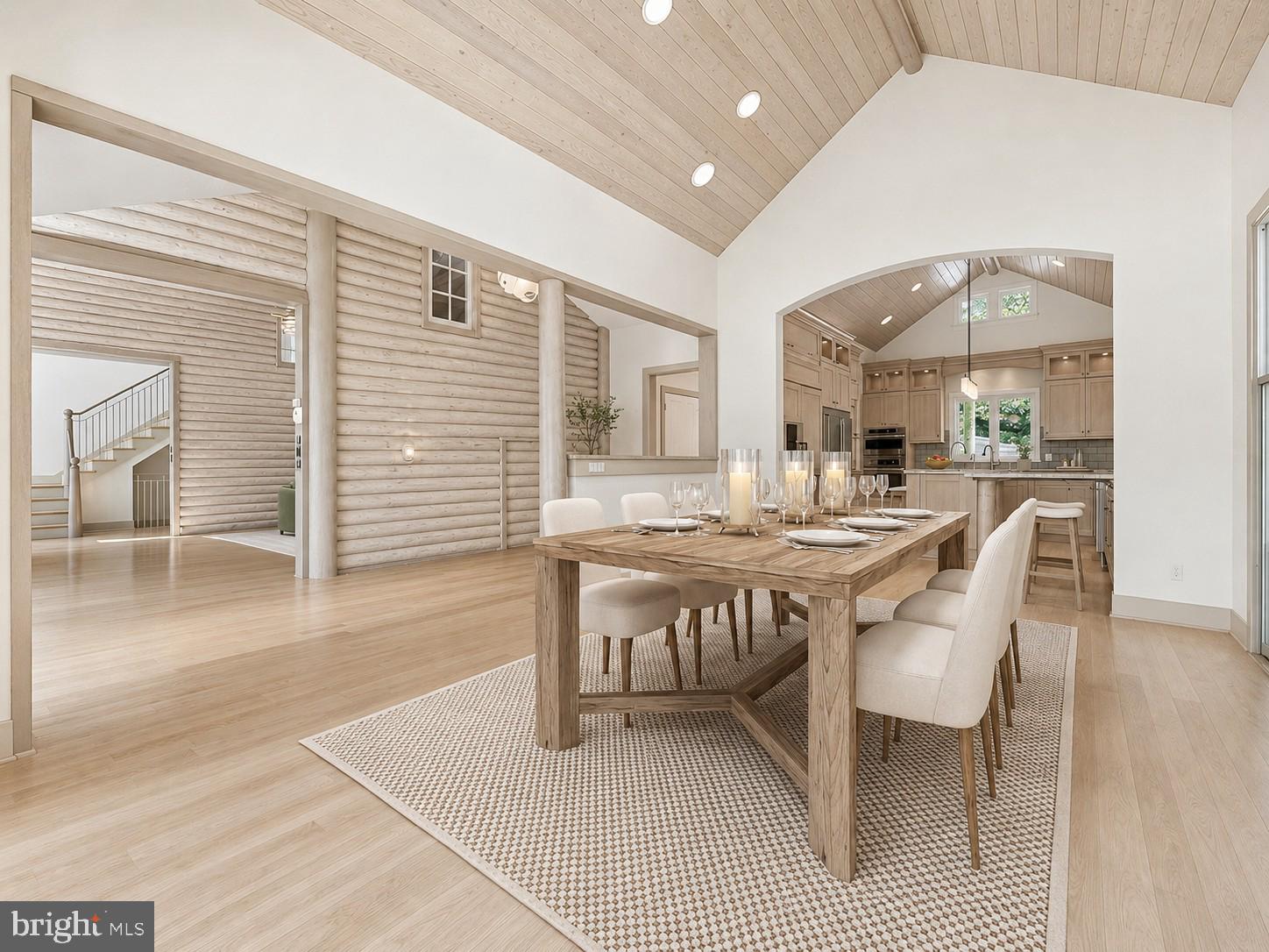 1715 Porters Hill Road Annapolis, MD 21401 - Photo 17 of 52 Dining room rendering w/ painted wood