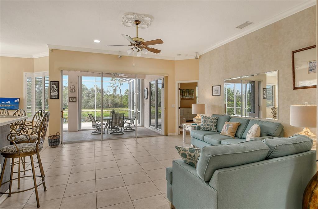 Family room leading out to the lanai