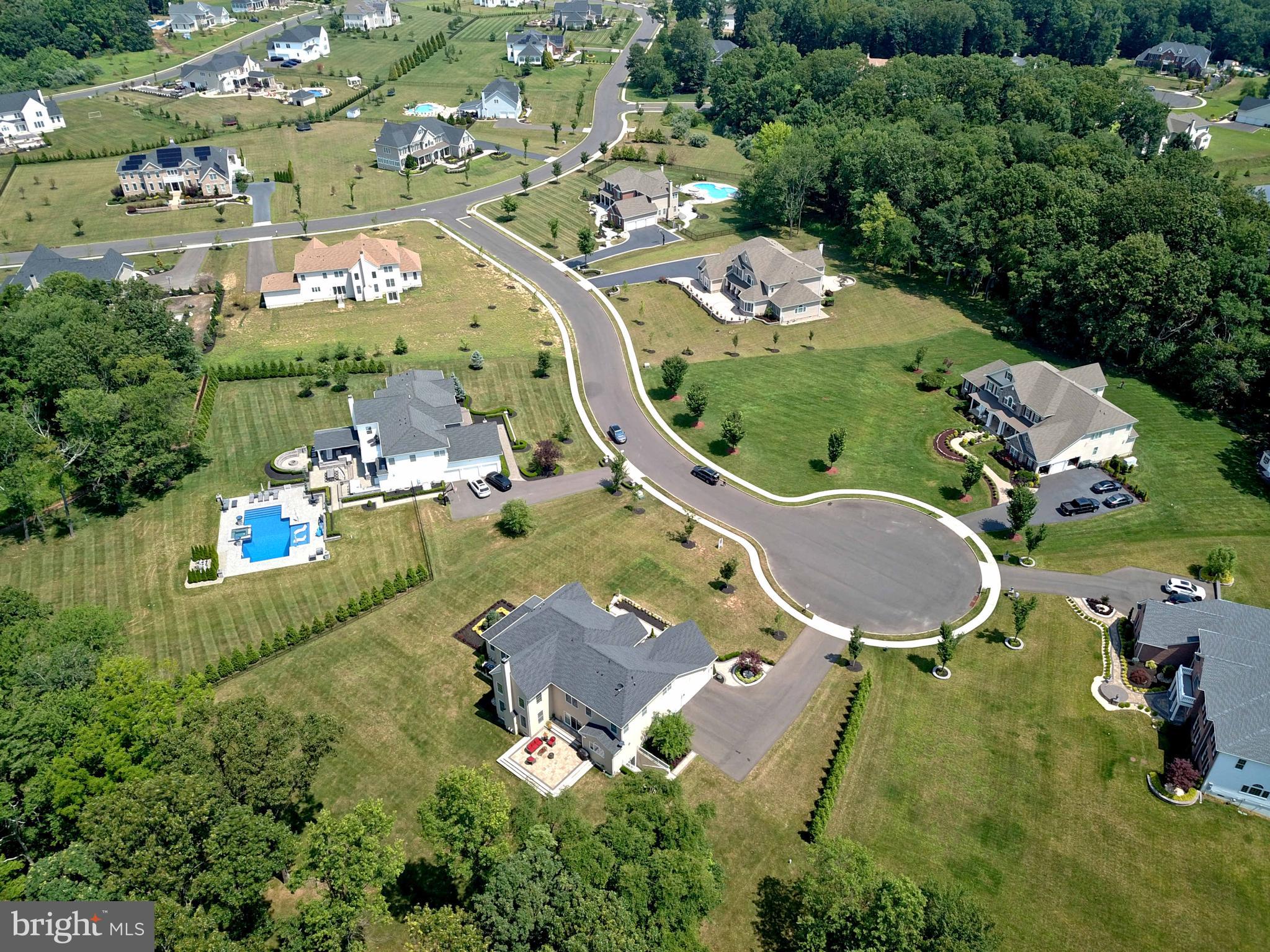 5 Harness Court Cream Ridge, NJ 08514 - Photo 70 of 71 Aerial view of property showing prime location