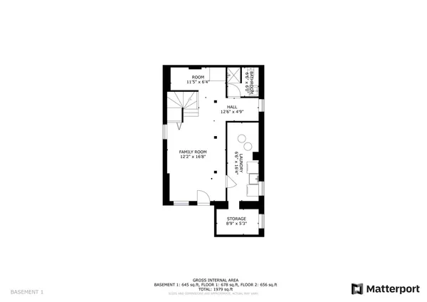a picture of a floor plan