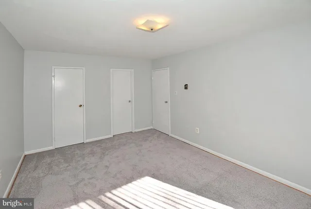 a view of empty room