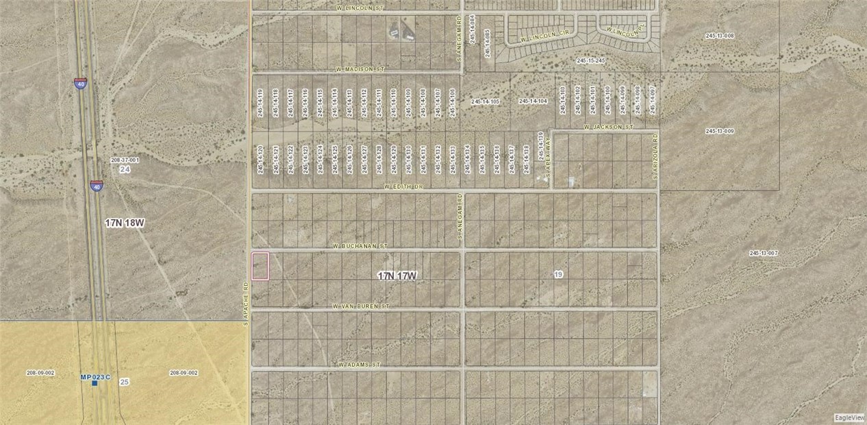 Lot 182 South Apache Road Yucca, AZ 86438 - Photo 18 of 19 Aerial View
