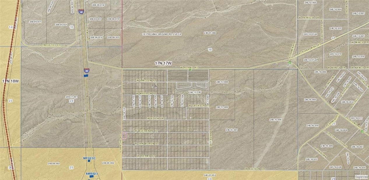 Lot 182 South Apache Road Yucca, AZ 86438 - Photo 19 of 19 Aerial View