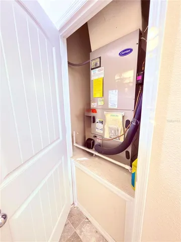 a view of swimming pool with outdoor seating