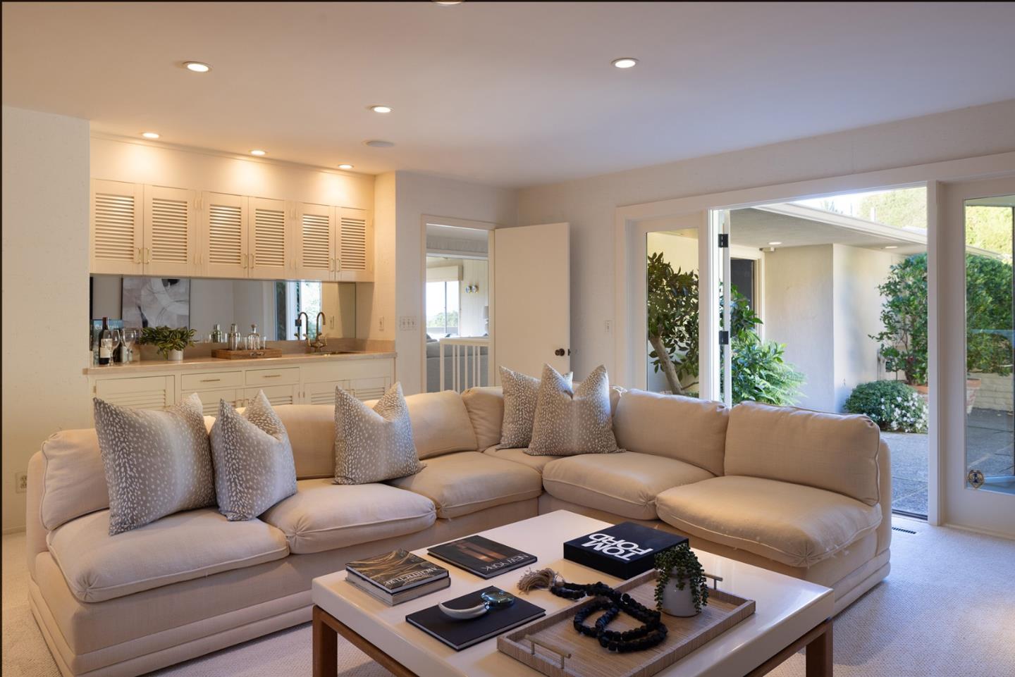 25820 Hatton Road Carmel, CA 93923 - Photo 19 of 36 a living room with furniture and a large window