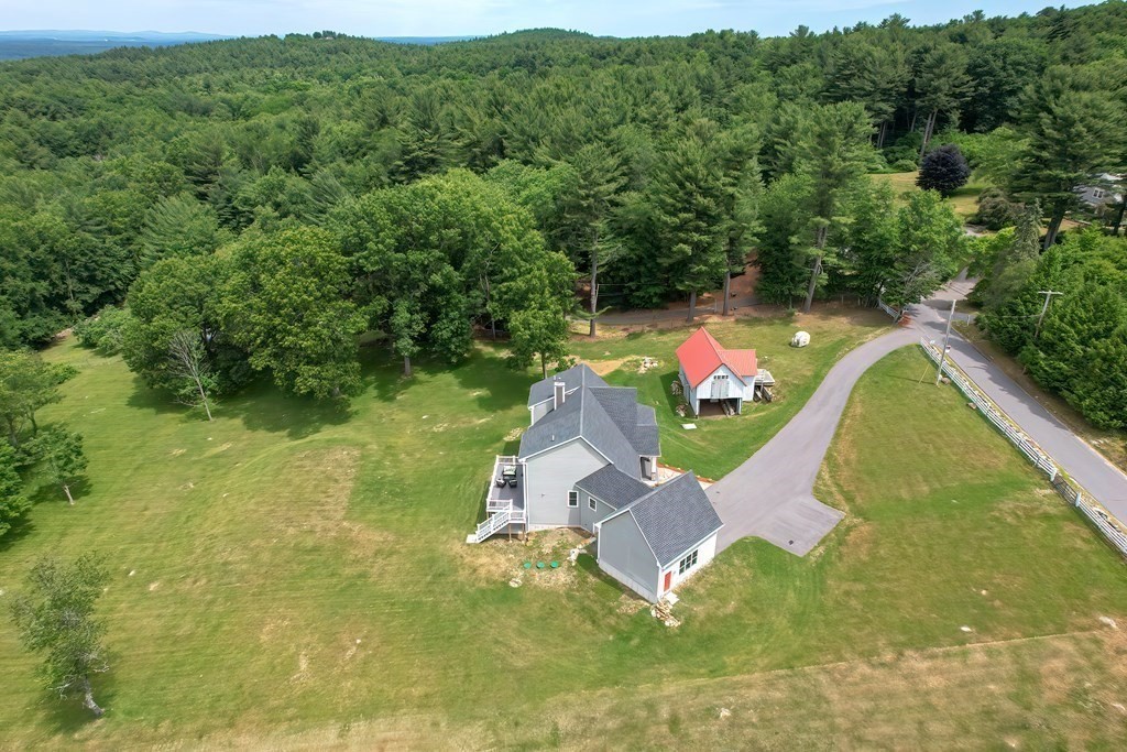 128 Nourse Road Bolton, MA 01740 - Photo 40 of 42 an aerial view of a house