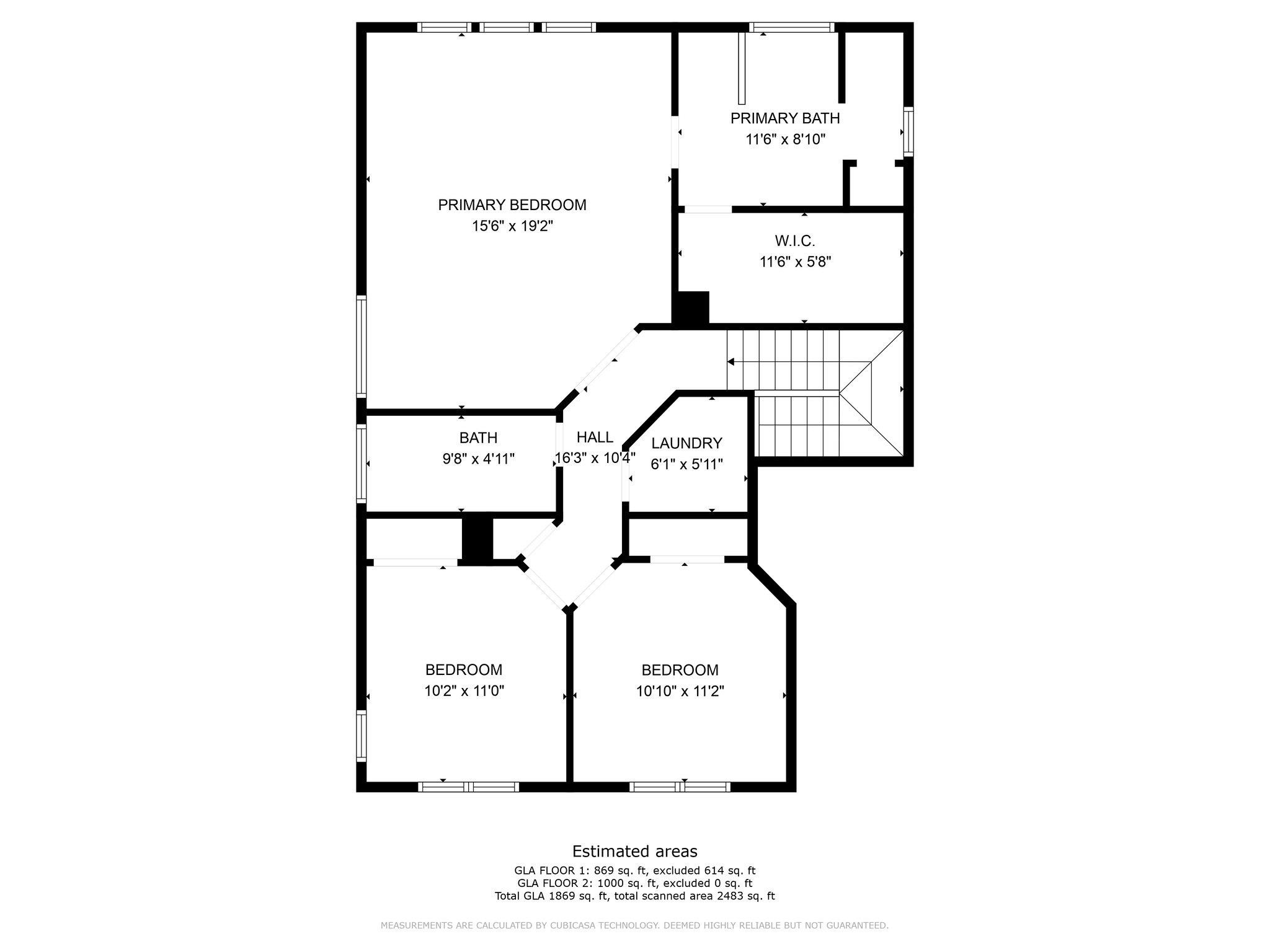 8411 Tie Stone Way Raleigh, NC 27613 - Photo 36 of 38 a picture of a floor plan