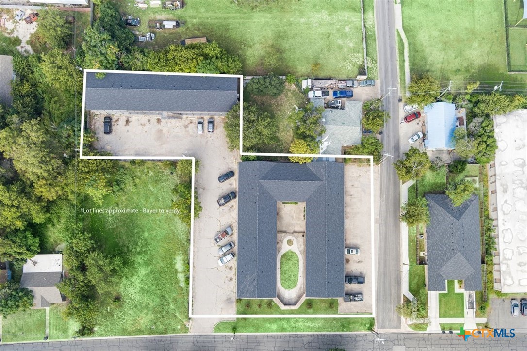 209 Root Avenue Killeen, TX 76541 - Photo 3 of 7 an aerial view of a house with a garden