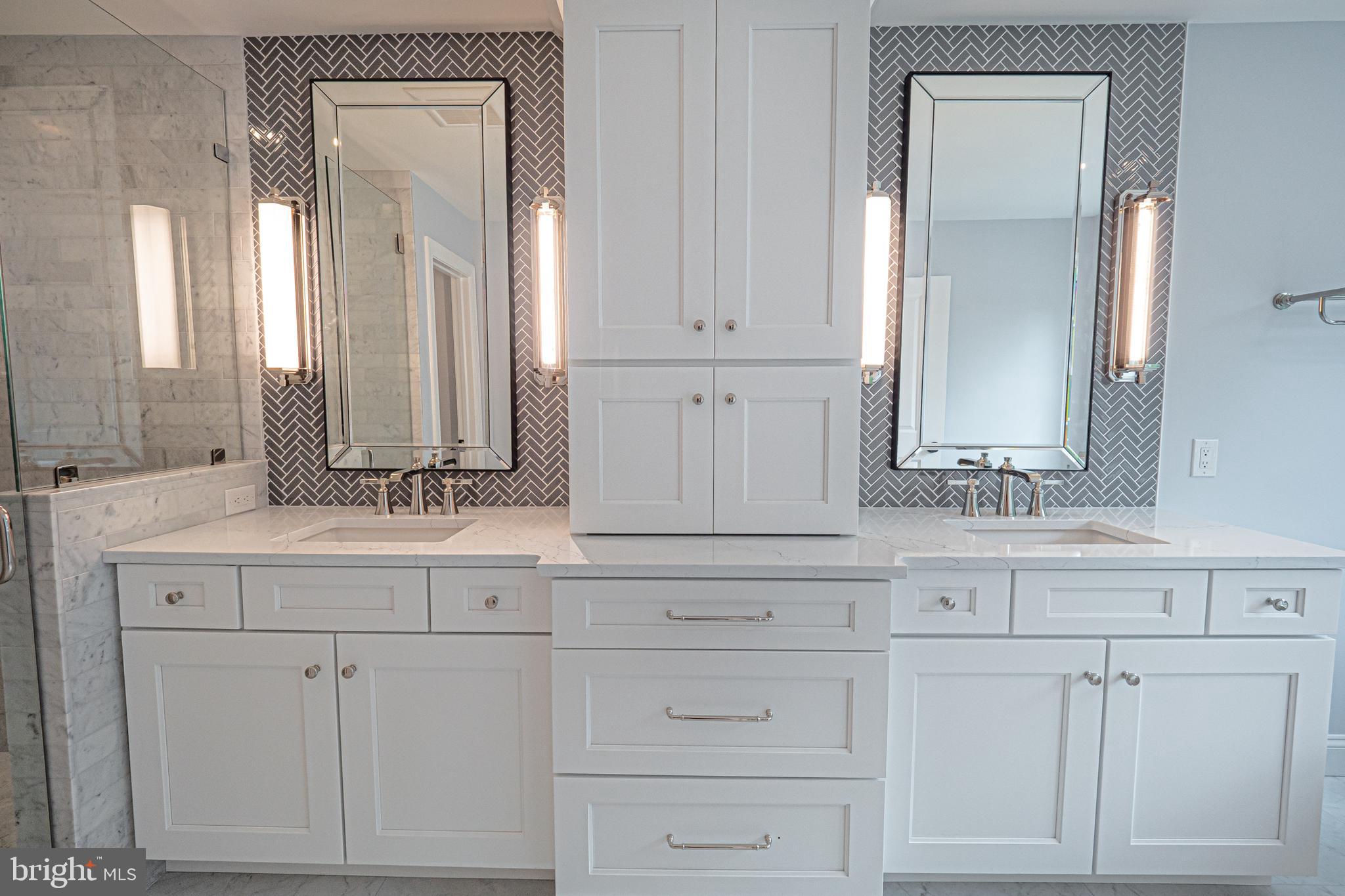 5 Timber Mill Lane, Unit BISCOTTO Landenberg, PA 19350 - Photo 54 of 70 a bathroom with white cabinets and a sink