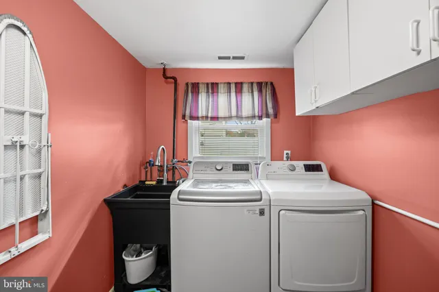 a room with storage and utility