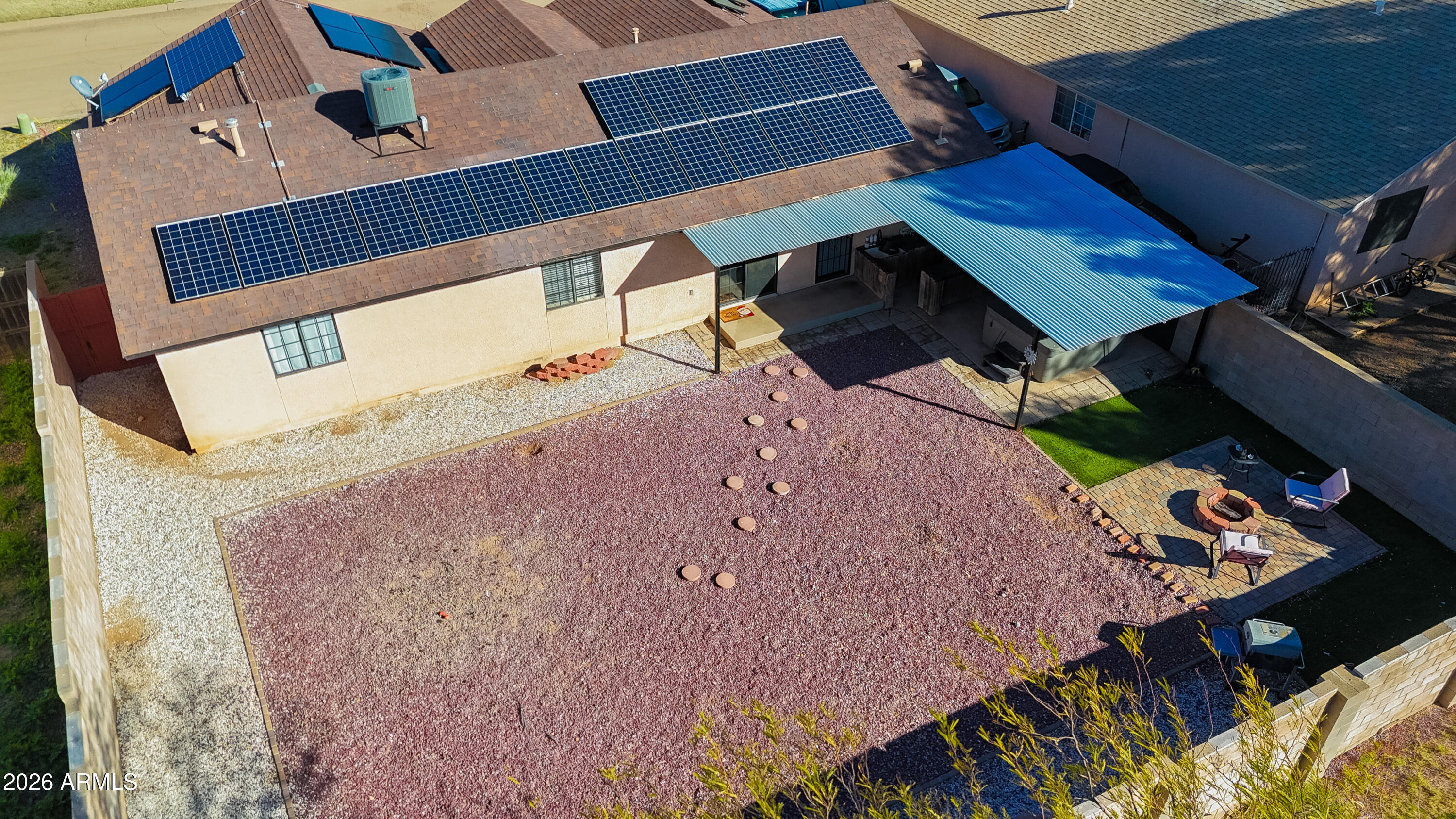 502 Elizabeth Avenue Douglas, AZ 85607 - Photo 32 of 32 Backyard Aerial View
