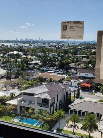 a view of a television