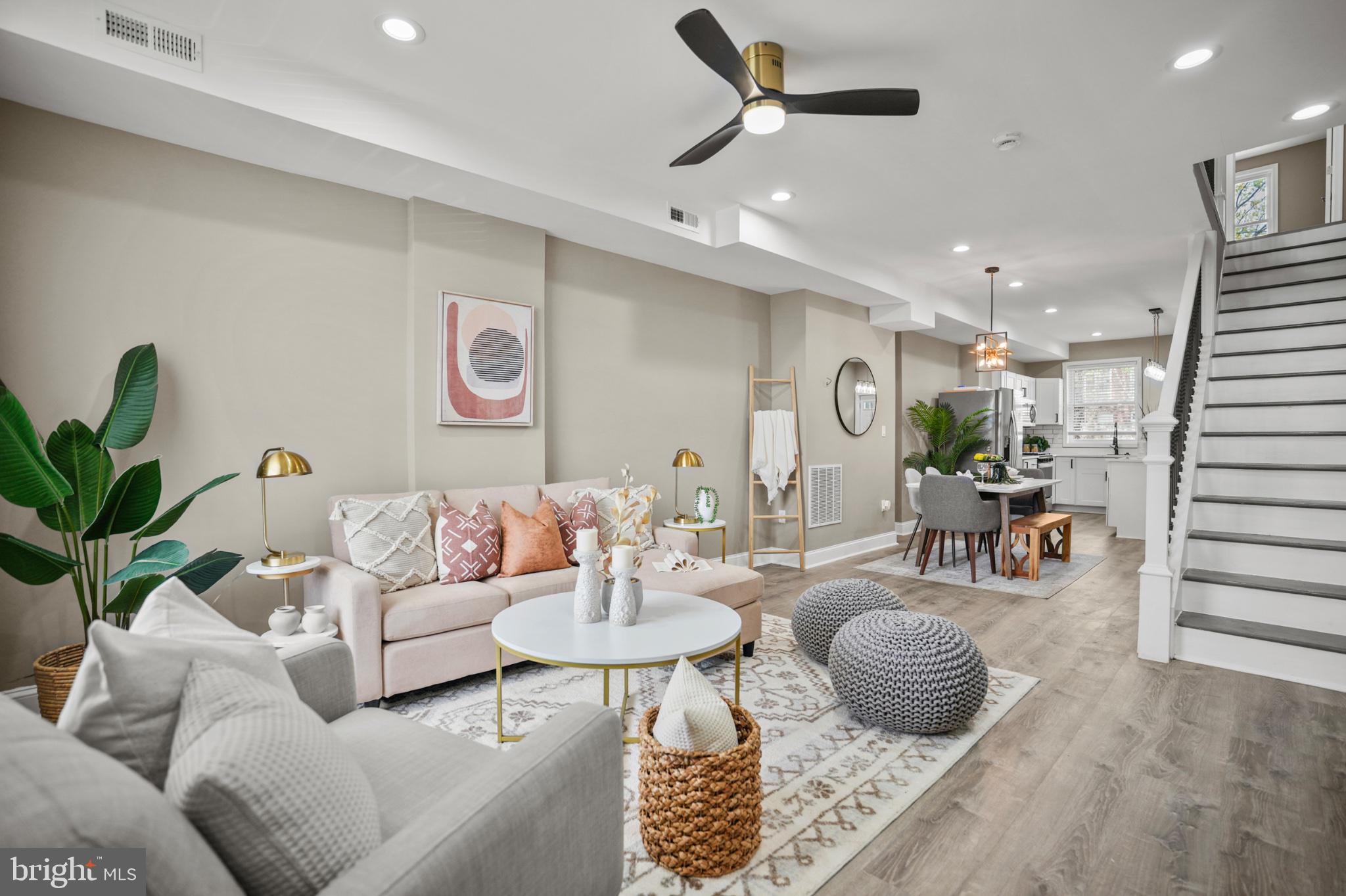 1714 East 28th Street Baltimore, MD 21218 - Photo 1 of 27 Open Floor layout.