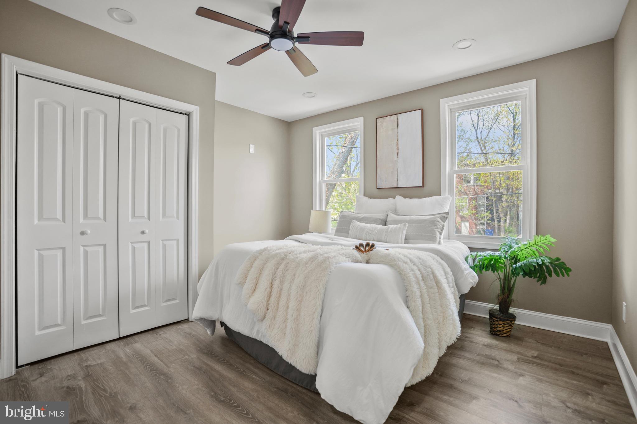 1714 East 28th Street Baltimore, MD 21218 - Photo 14 of 27 Serene bedroom with natural light.