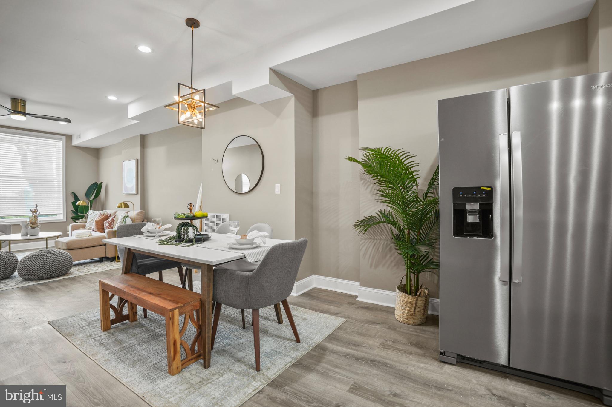 1714 East 28th Street Baltimore, MD 21218 - Photo 5 of 27 Modern dining space with stylish accents.