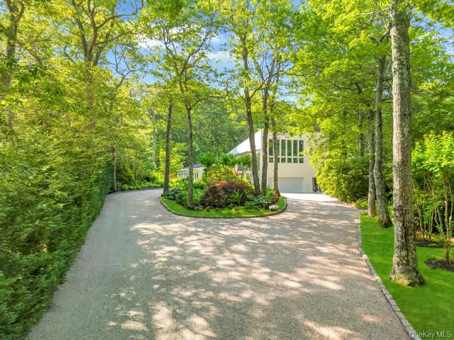 a view of a back yard