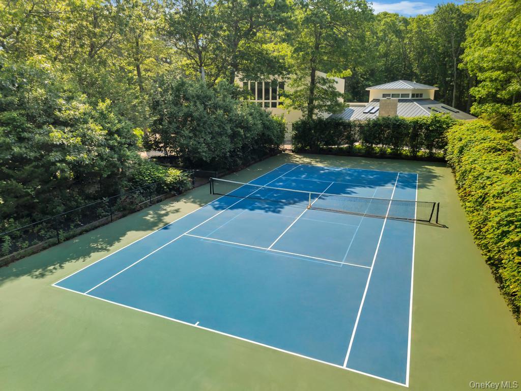 2222 Noyack Road Sag Harbor, NY 11963 - Photo 43 of 47 a view of a tennis court