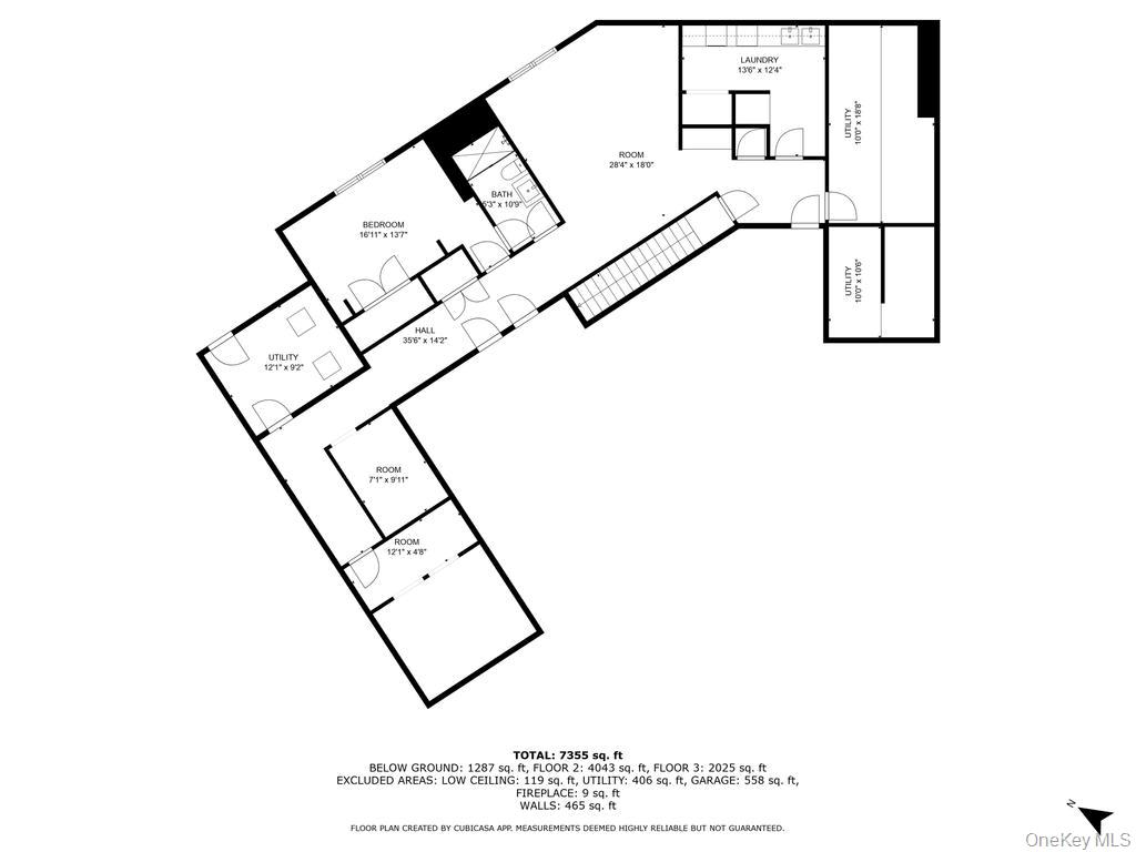 2222 Noyack Road Sag Harbor, NY 11963 - Photo 46 of 47 a picture of a room with a white wall and white walls