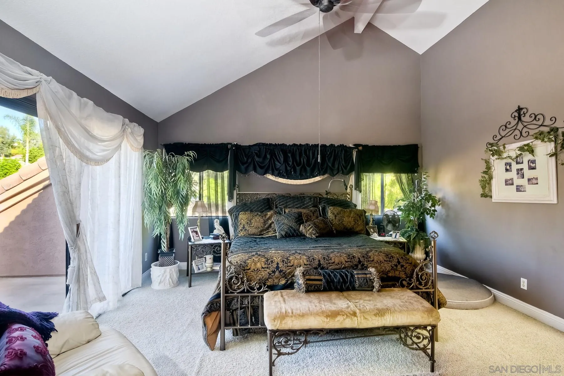 14248 Ipava Drive Poway, CA 92064 - Photo 19 of 34 a living room with furniture and a large window