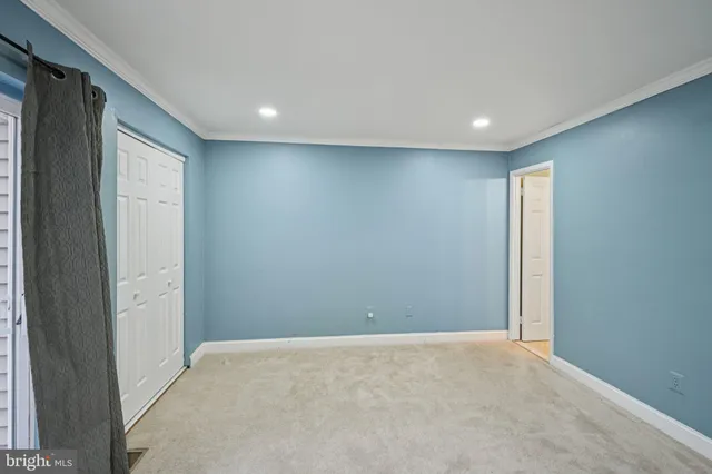 a view of a bathroom with a tub