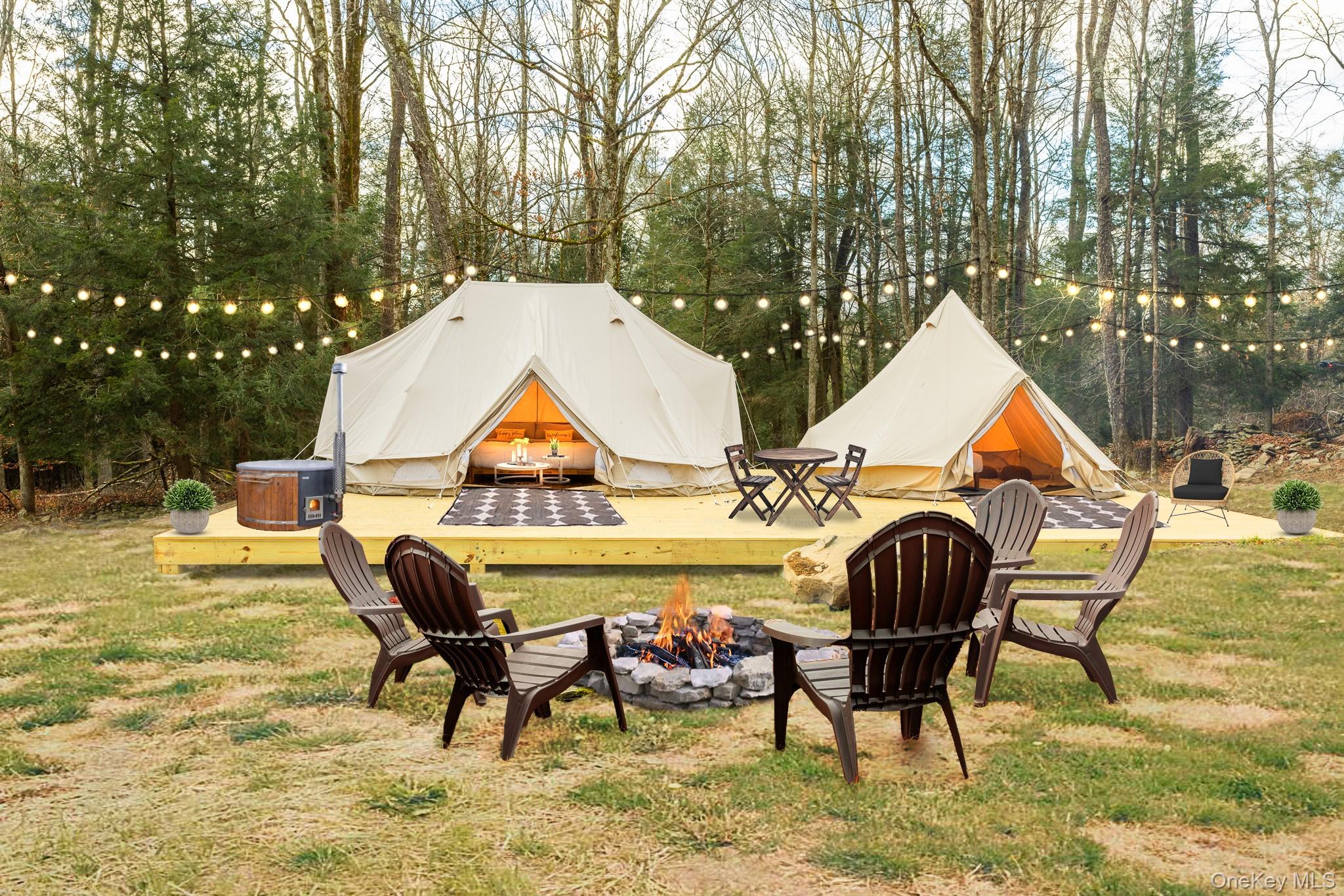 670 Creamery Road Mongaup Valley, NY 12762 - Photo 46 of 47 swimming pool with outdoor seating and yard