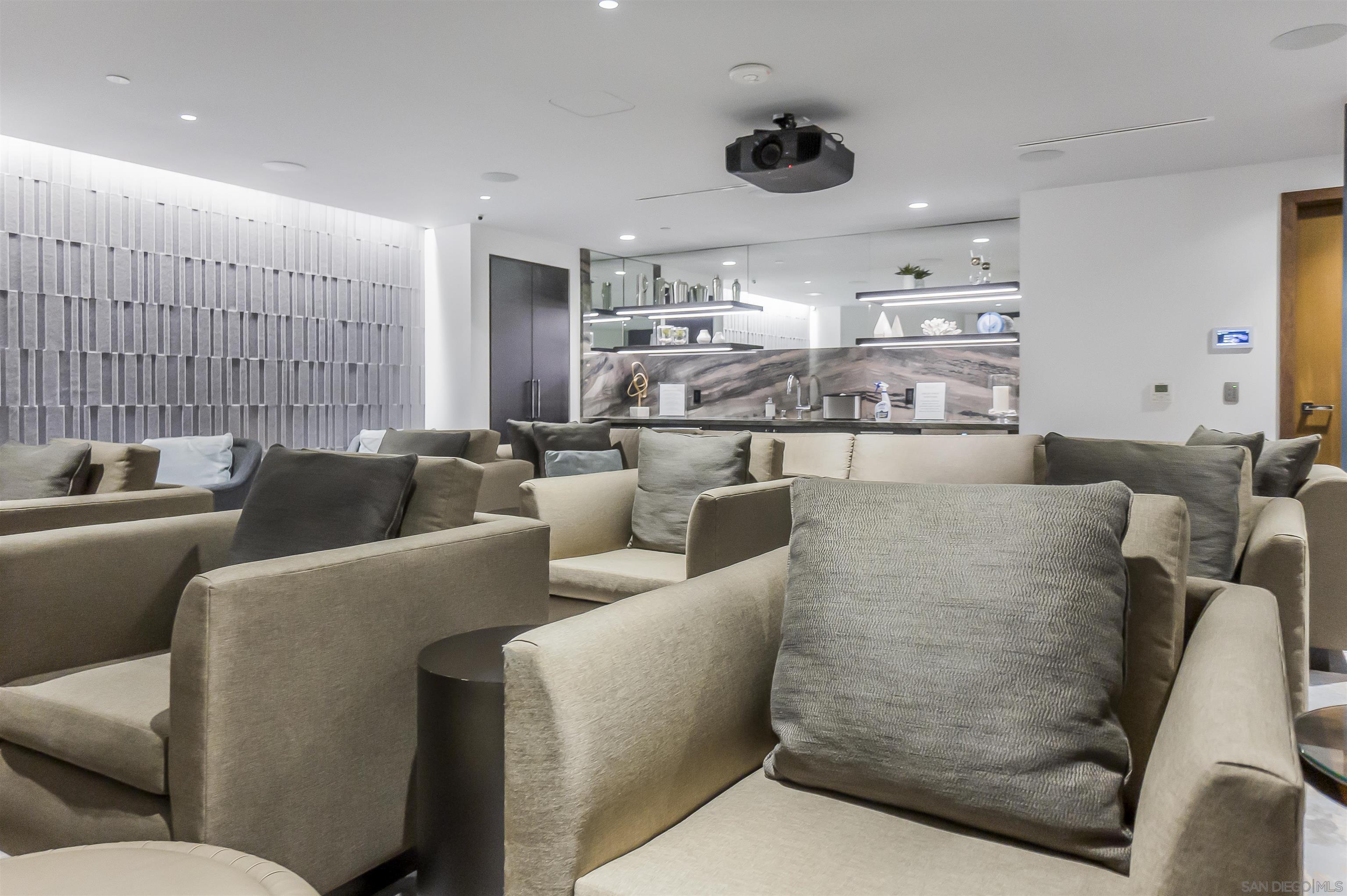 888 E Street, Unit 3602 San Diego, CA 92101 - Photo 34 of 51 a living room with furniture and a large window