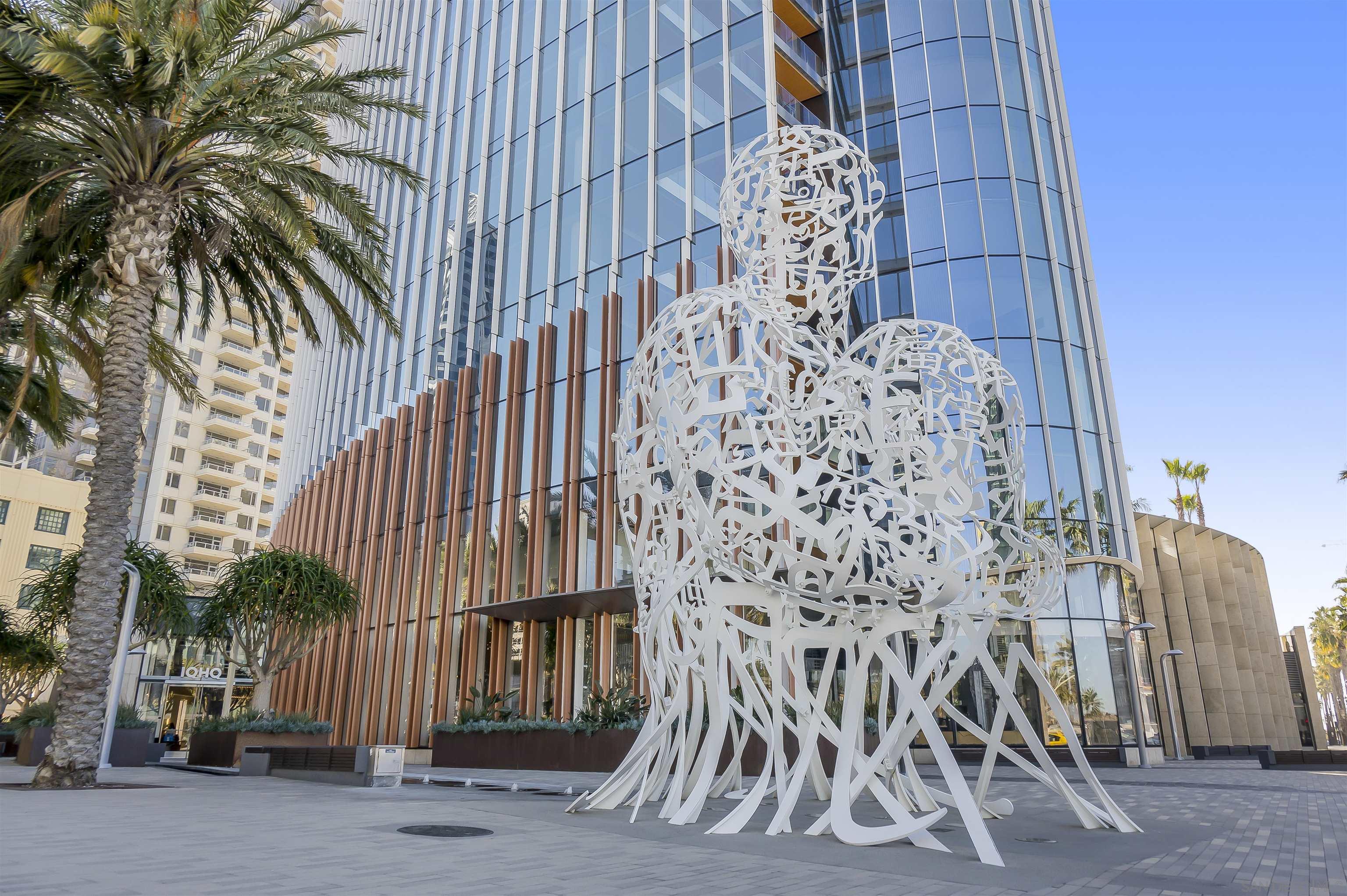 888 E Street, Unit 3602 San Diego, CA 92101 - Photo 50 of 51 a view of a house with a patio