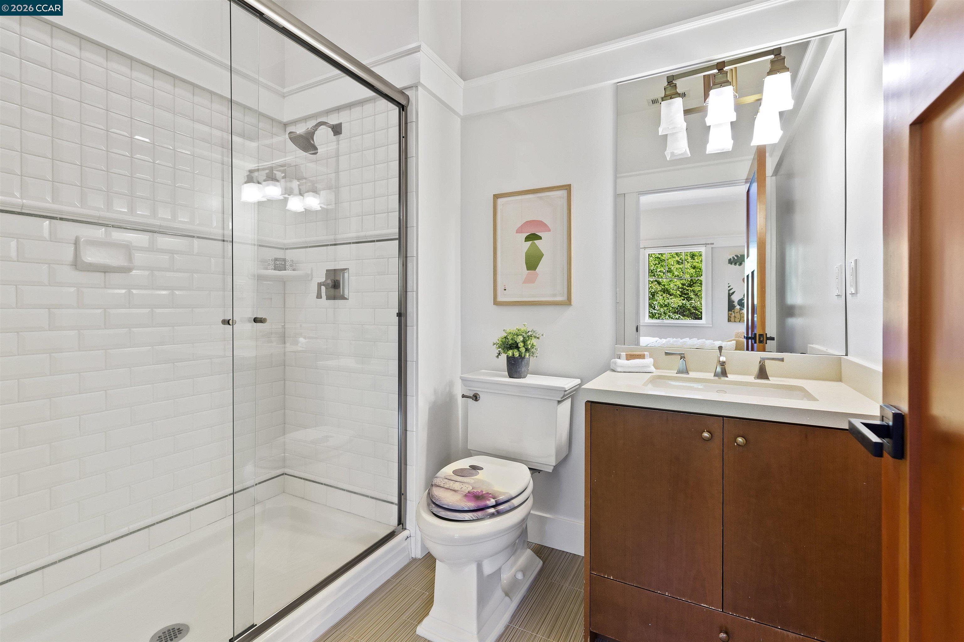 1754 Reliez Valley Road Lafayette, CA 94549 - Photo 54 of 60 a bathroom with a sink toilet and shower