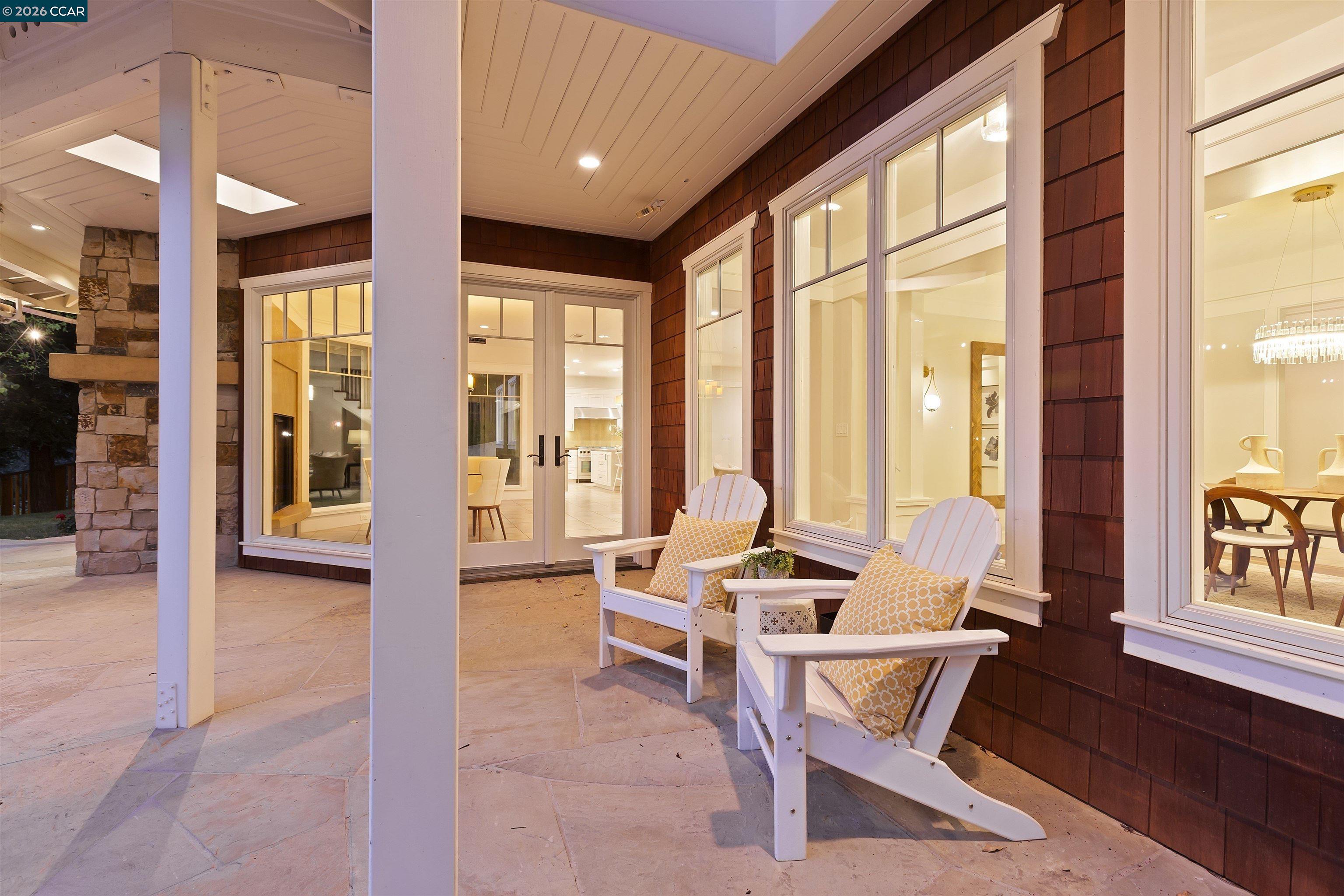 1754 Reliez Valley Road Lafayette, CA 94549 - Photo 57 of 60 a living room with furniture and large windows