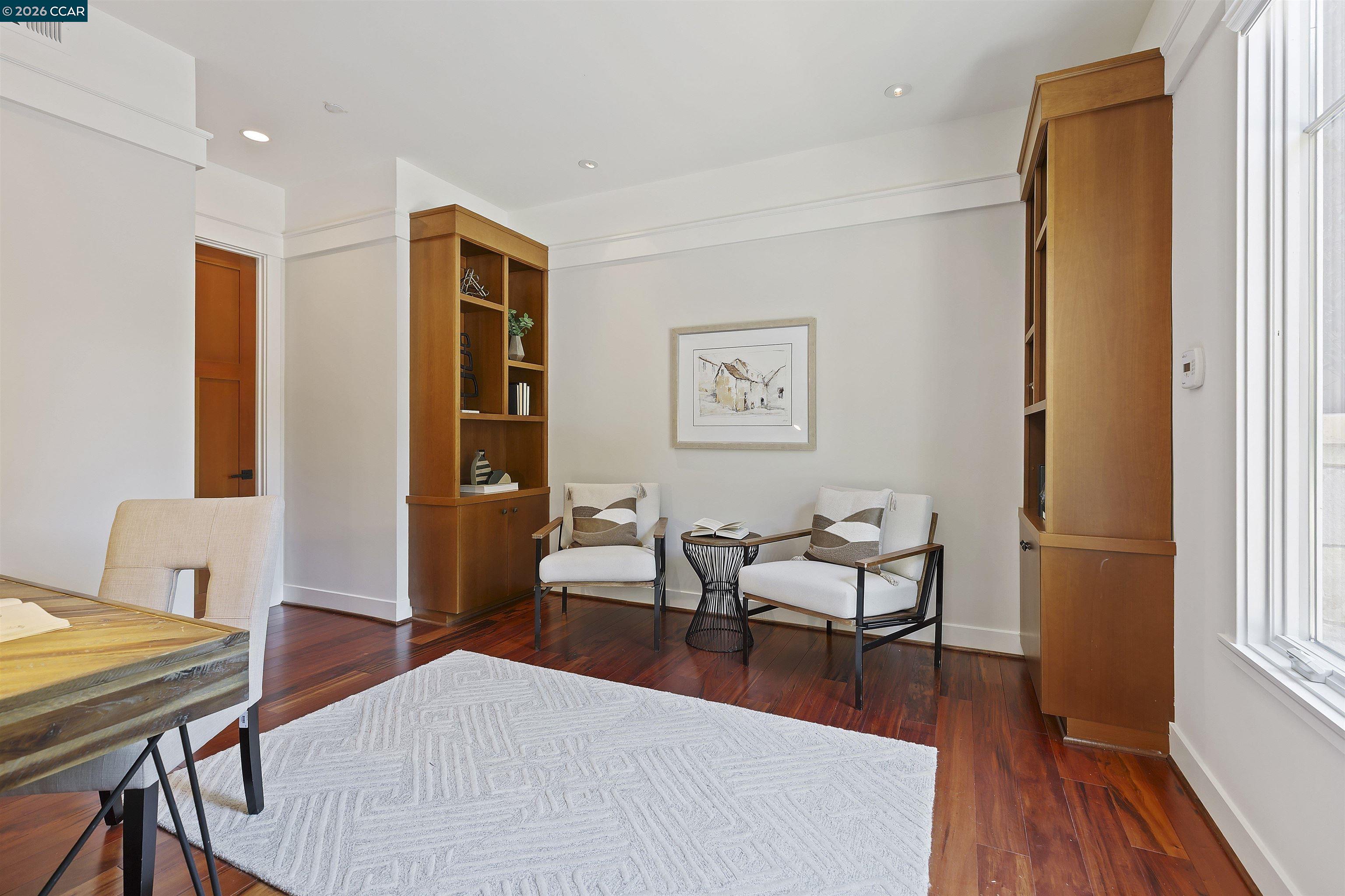 1754 Reliez Valley Road Lafayette, CA 94549 - Photo 10 of 60 a living room with furniture and wooden floor