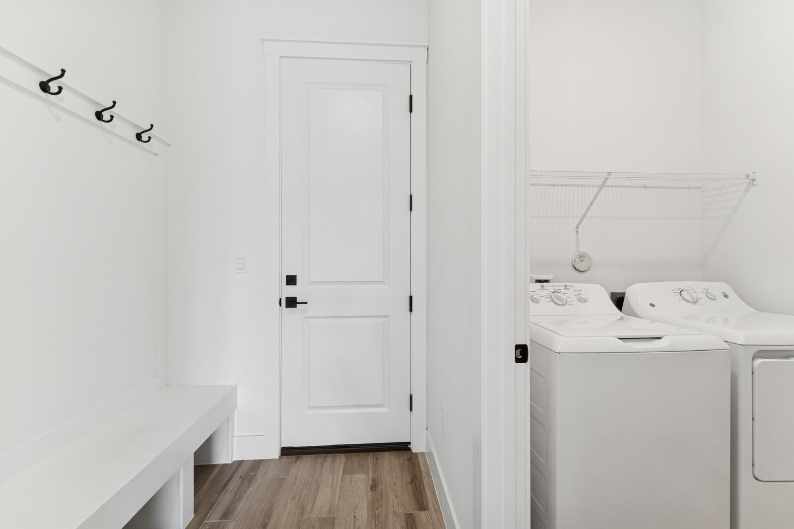 6750 Southeast Pine Drive, Unit 19 Stuart, FL 34997 - Photo 21 of 55 HovHall and Laundry Room