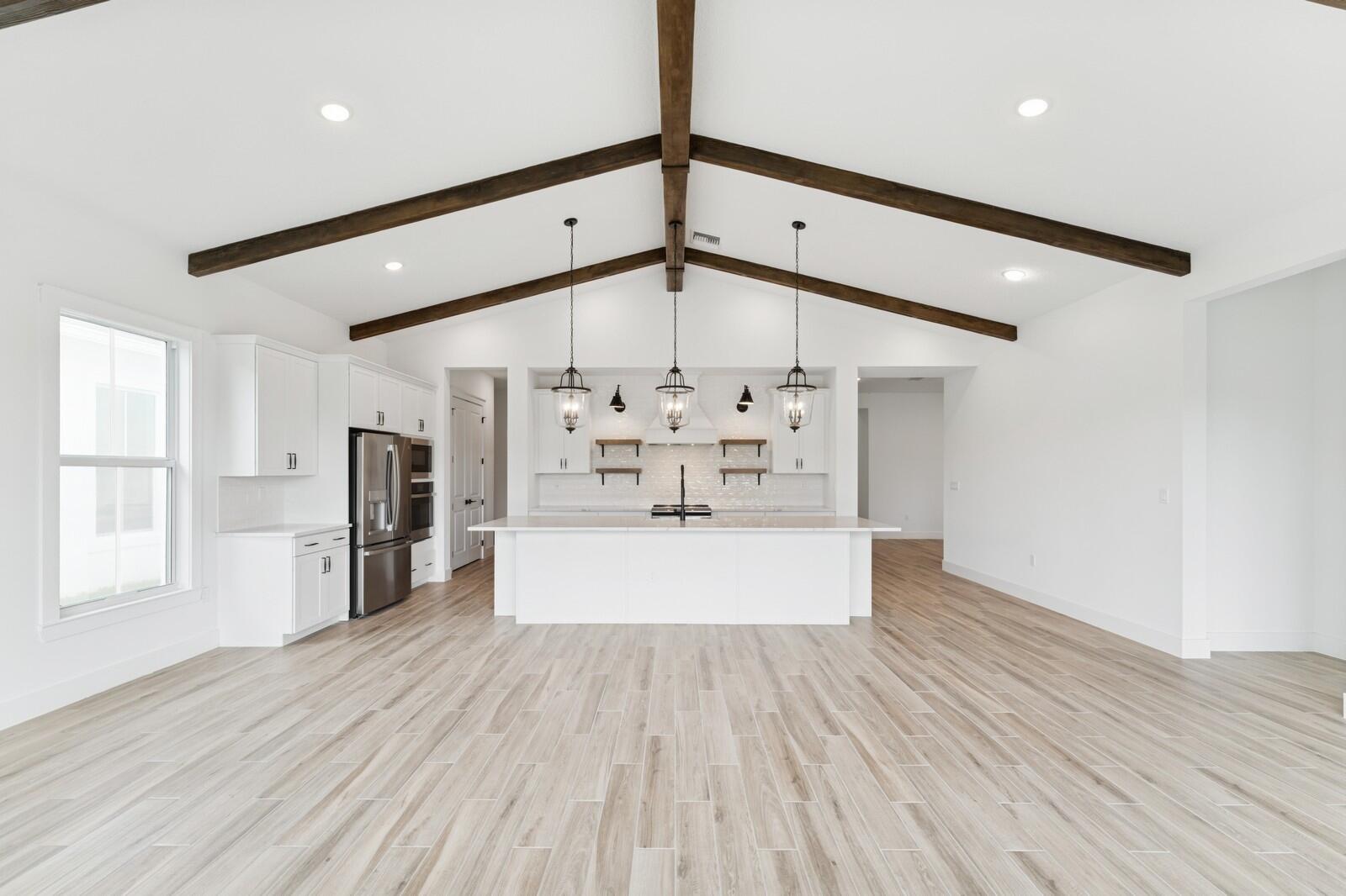 6750 Southeast Pine Drive, Unit 19 Stuart, FL 34997 - Photo 23 of 55 Great Room, Dining Area & Kitchen