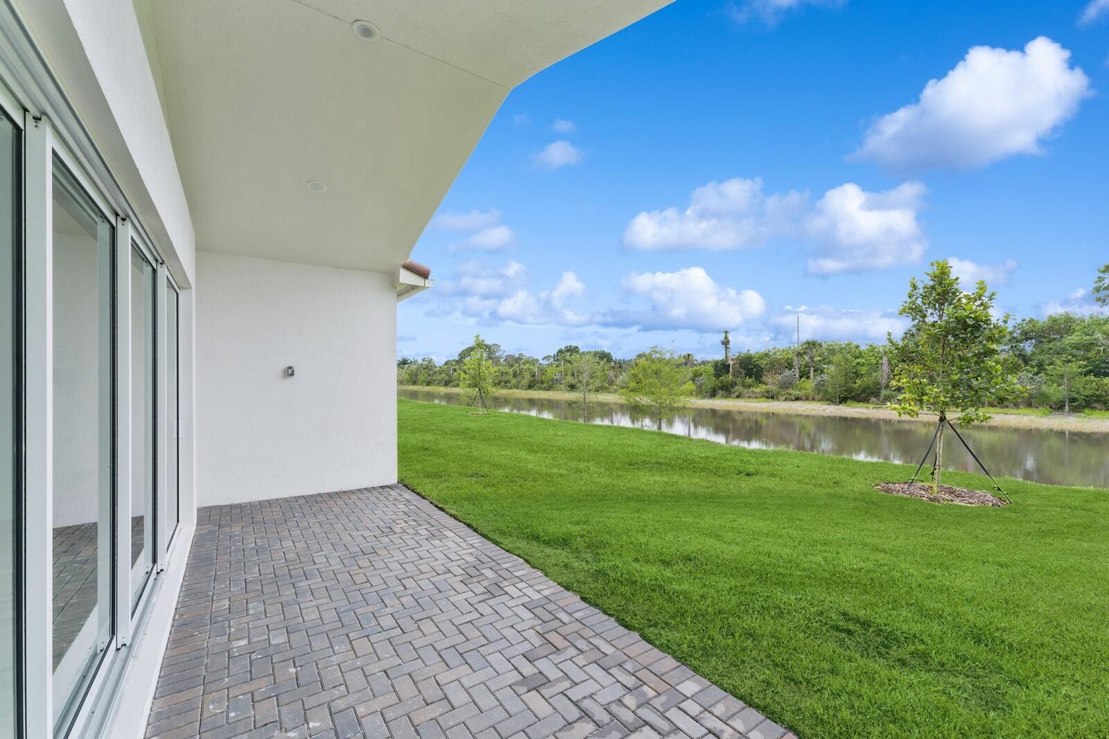 6750 Southeast Pine Drive, Unit 19 Stuart, FL 34997 - Photo 49 of 55 Undercover Patio with Water View