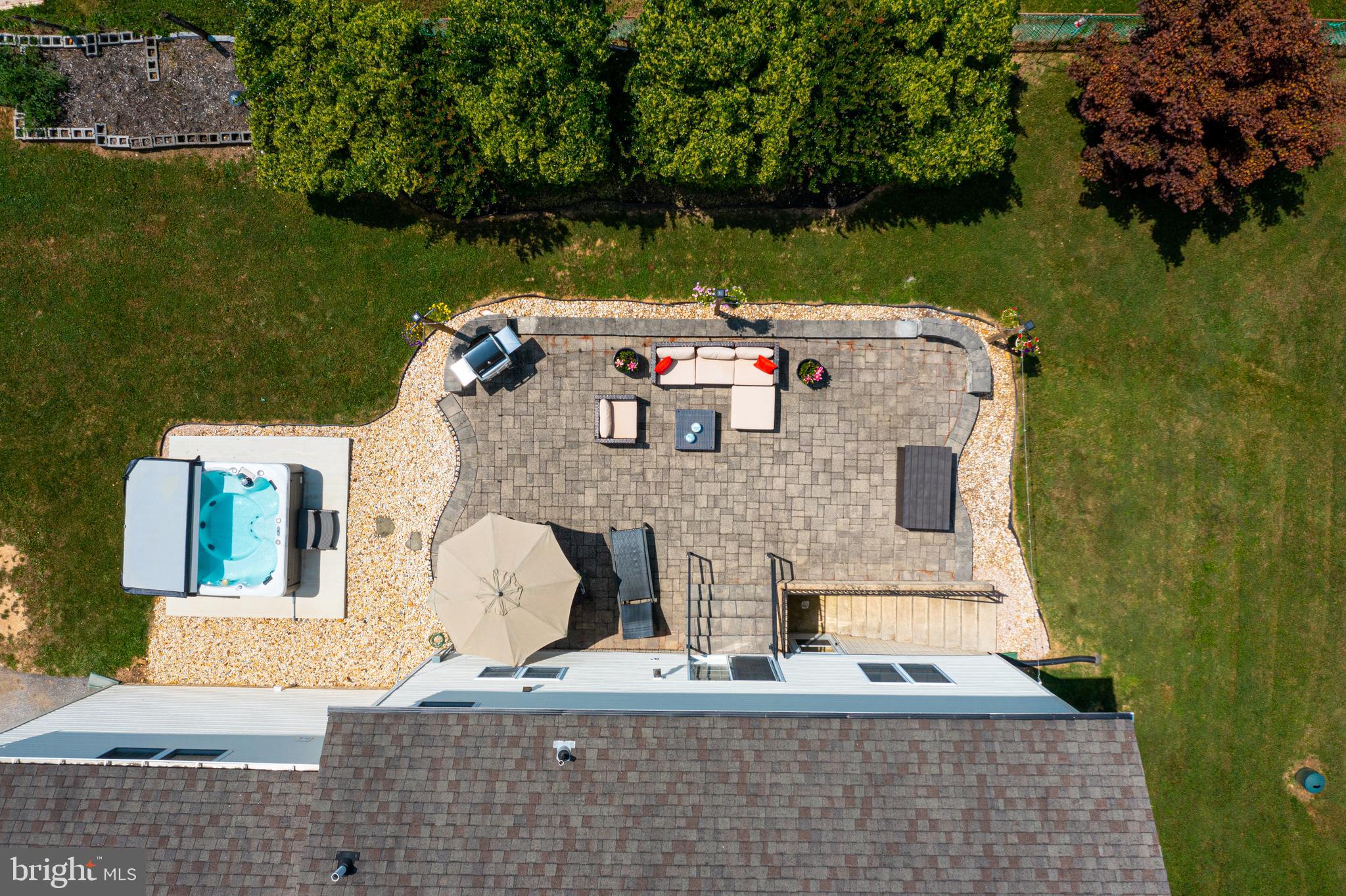 1000 St Michaels Road Mount Airy, MD 21771 - Photo 16 of 97 Aerial of Backyard