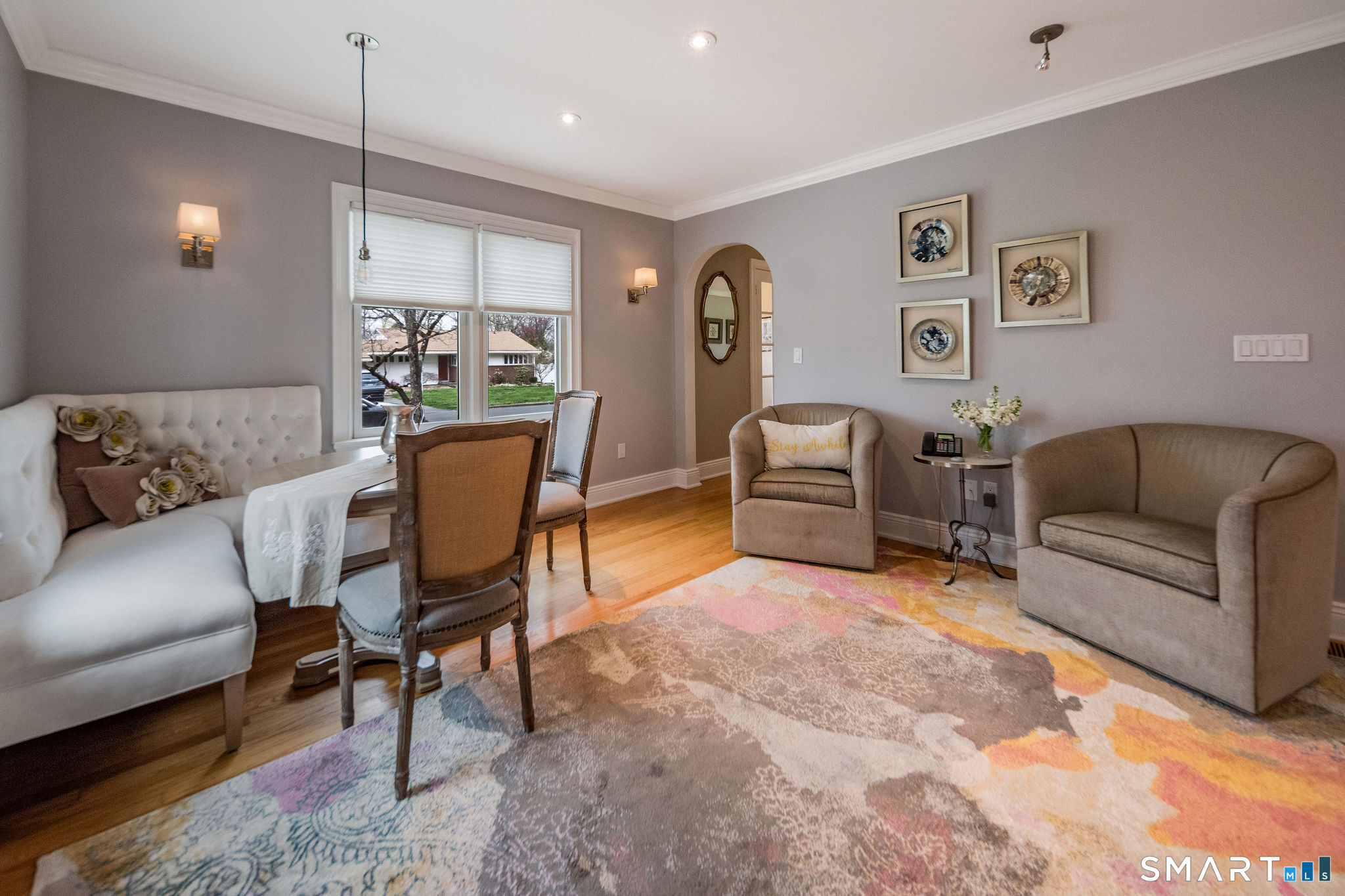 59 Forest Hill Road North Haven, CT 06473 - Photo 13 of 35 a living room with furniture and a couch