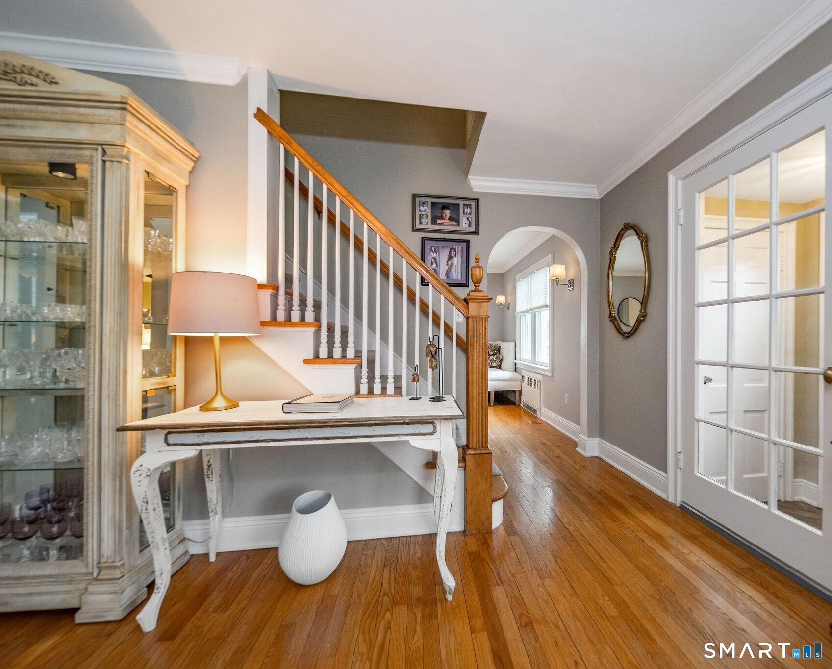 59 Forest Hill Road North Haven, CT 06473 - Photo 20 of 35 a view of entryway and hall with wooden floor