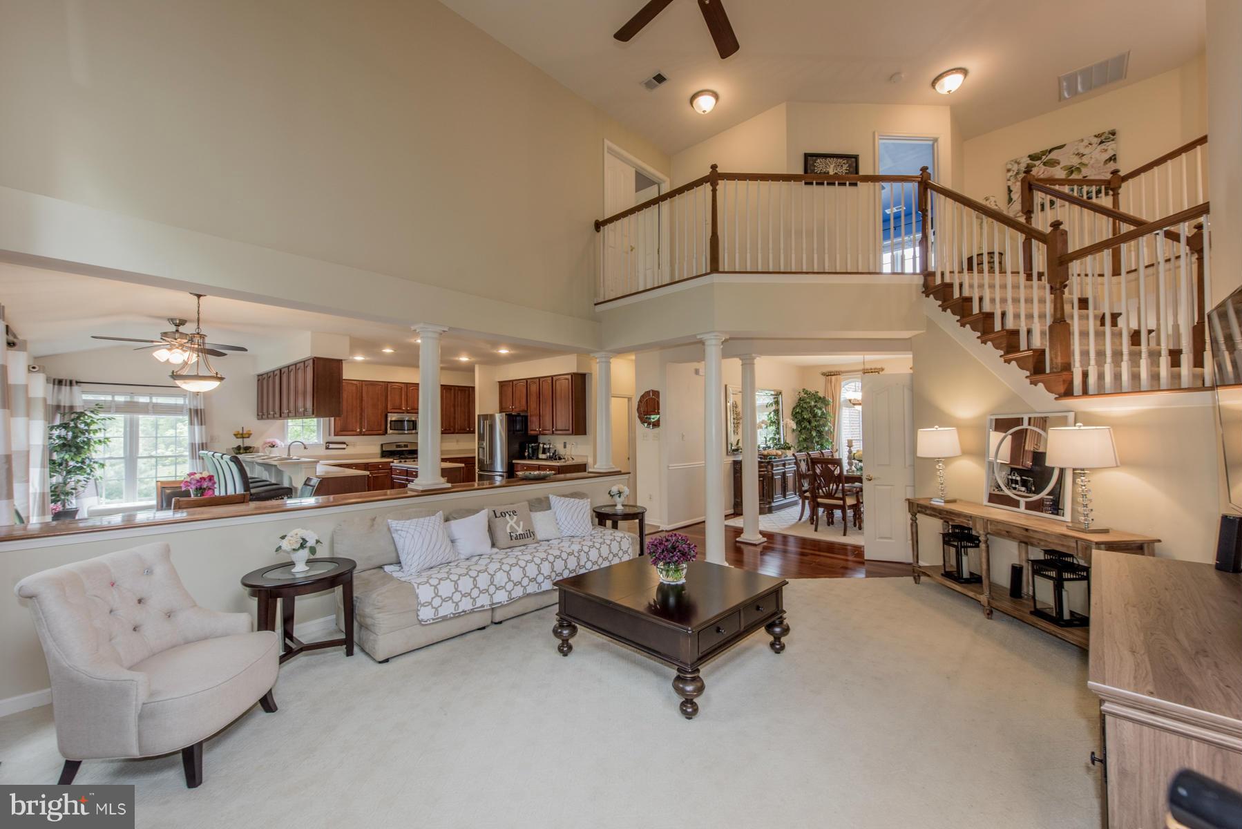 6013 Sandy Ridge Elkridge, MD 21075 - Photo 15 of 30 a living room with furniture and a large window