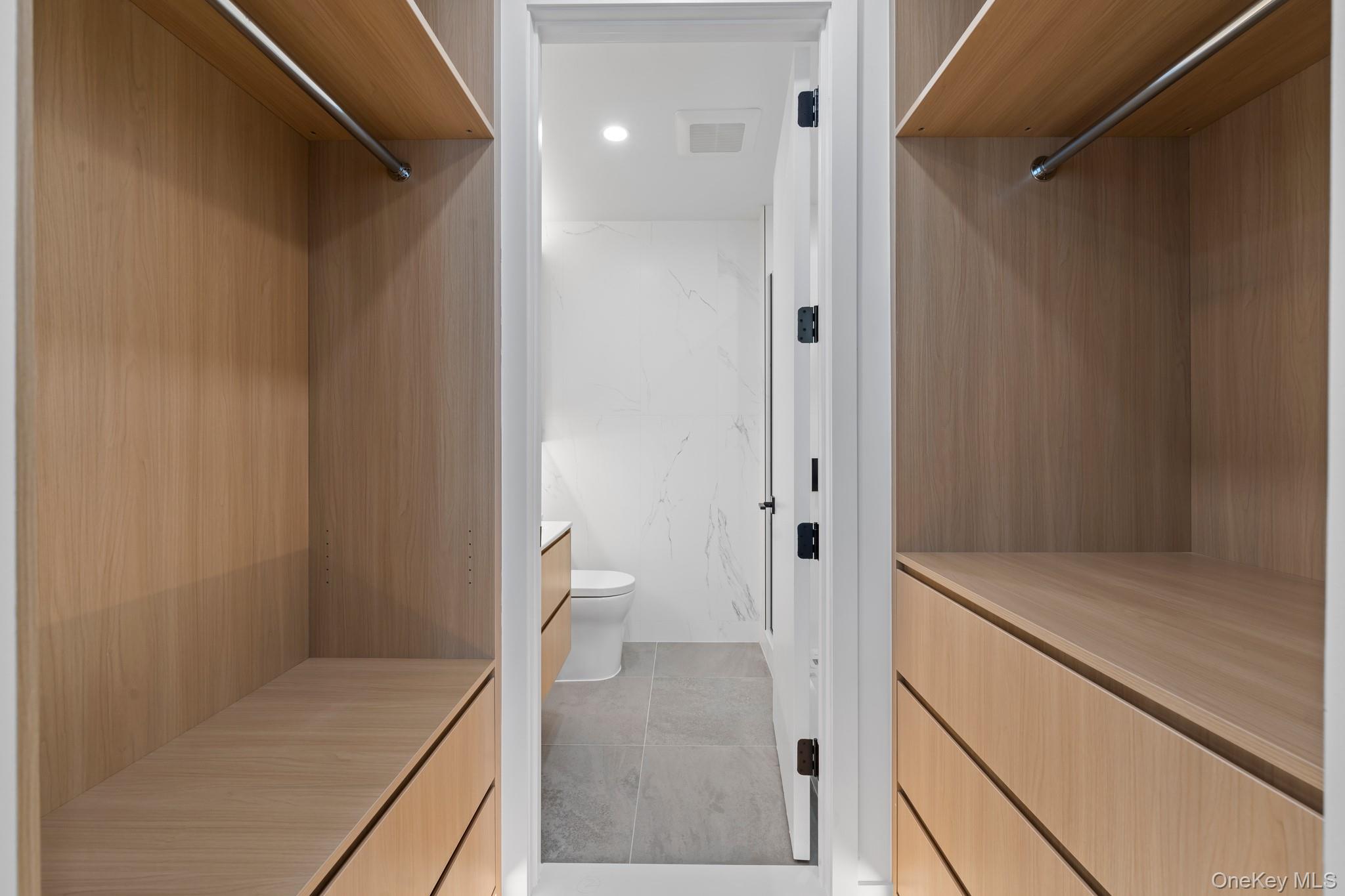 366 Harman Street, Unit 2R Brooklyn, NY 11237 - Photo 19 of 31 Spacious closet featuring light tile patterned floors