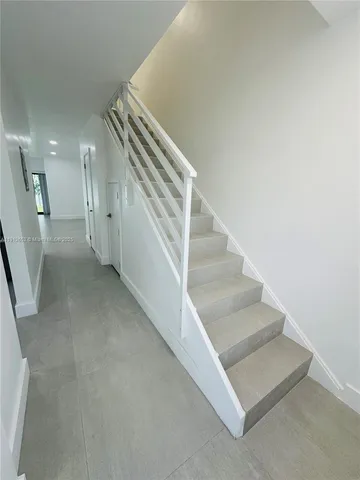 a view of entryway and hall