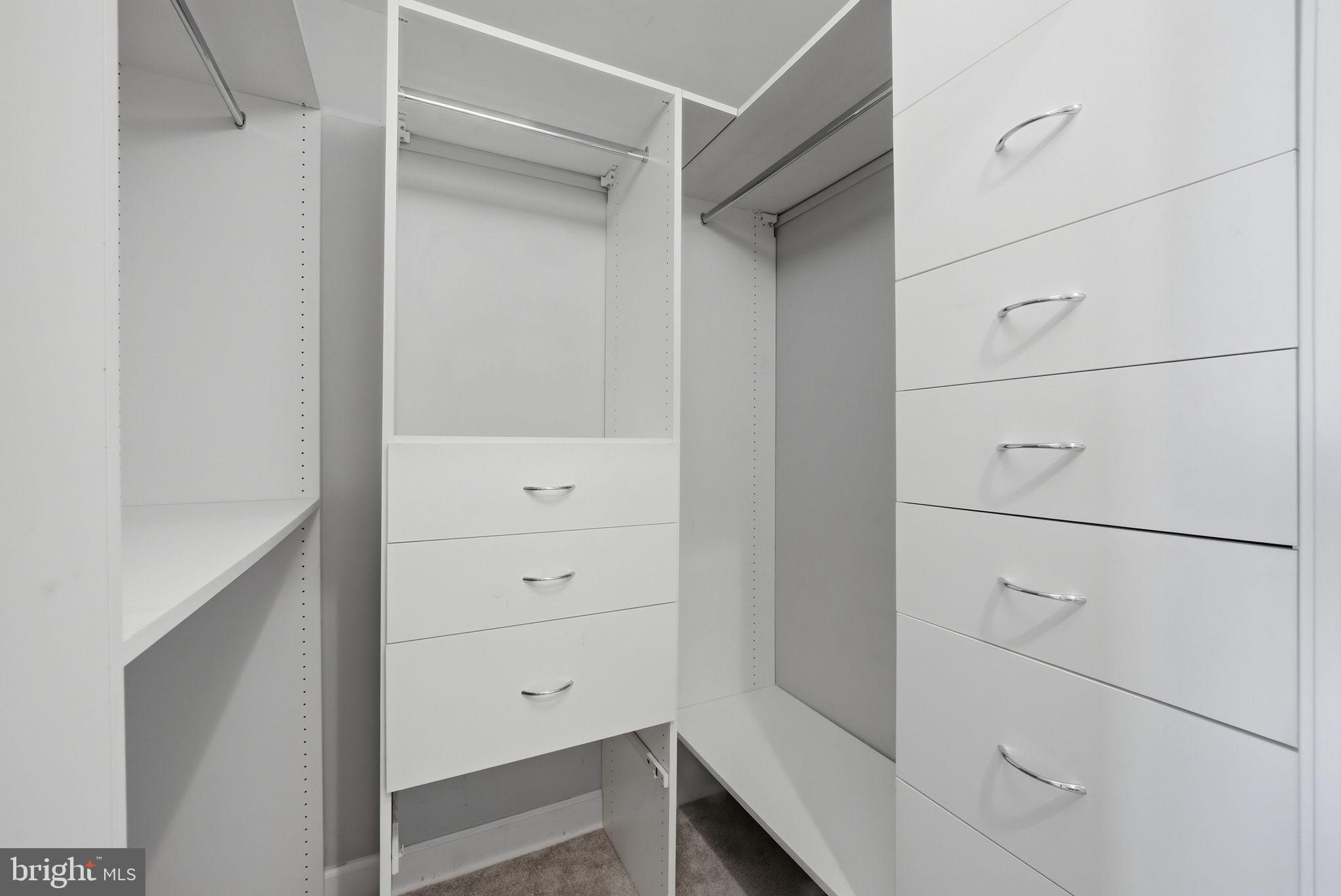 3650 South Glebe Road, Unit 1145 Arlington, VA 22202 - Photo 14 of 42 a view of an empty walk in closet