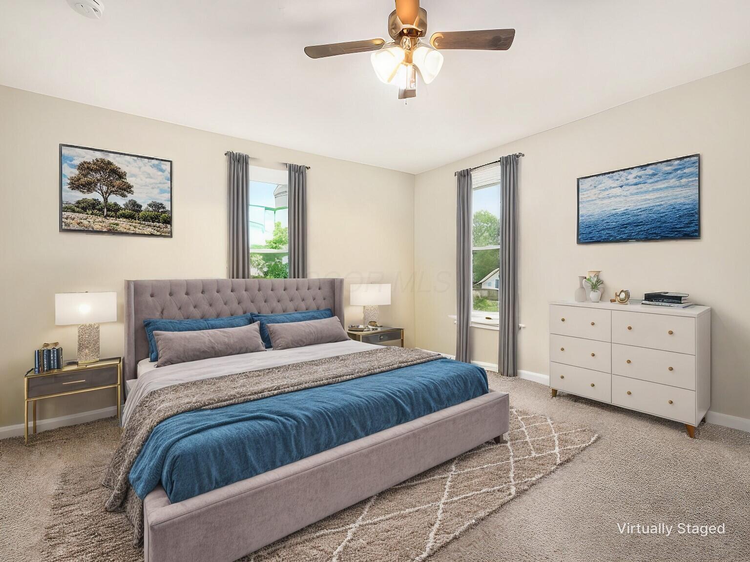 334 North Maple Street Lancaster, OH 43130 - Photo 21 of 25 Bedroom with virtual staging
