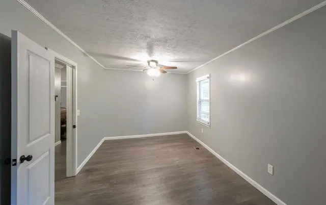 wooden floor in an empty room