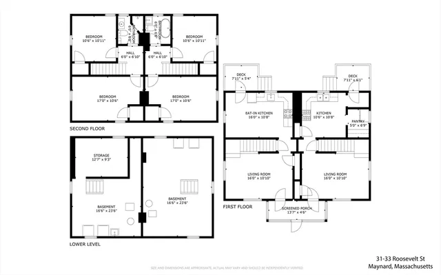 $449,000 | 31-33 Roosevelt Street, Maynard, MA 01754