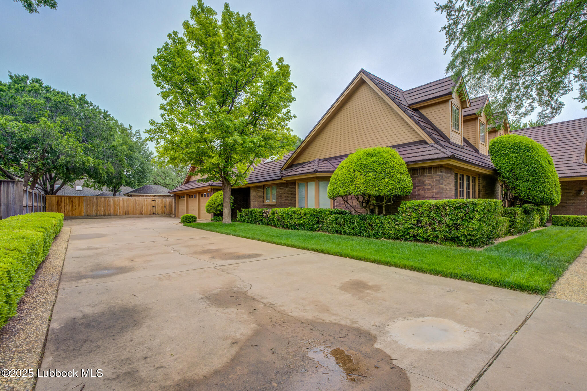 4206 89th Street Lubbock, TX 79423 - Photo 48 of 50 a view of garage yard and tree