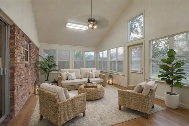 a view of empty room