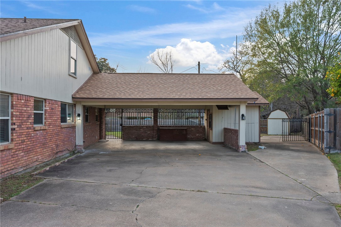 2606 Melba Circle Bryan, TX 77802 - Photo 5 of 34 a front view of a house with table and chairs