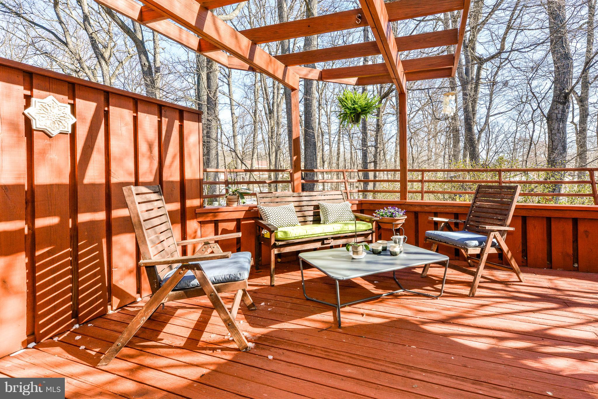 1741 Wainwright Drive Reston, VA 20190 - Photo 5 of 29 Enjoy morning coffee on the deck!