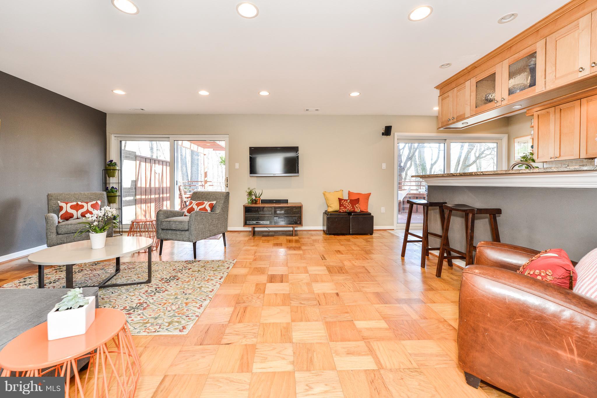 1741 Wainwright Drive Reston, VA 20190 - Photo 9 of 29 Two large sliding glass doors to deck!