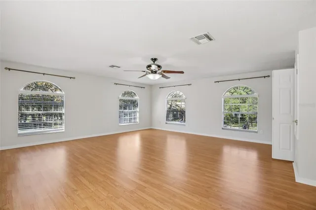 a bathroom with a bathtub and a sink